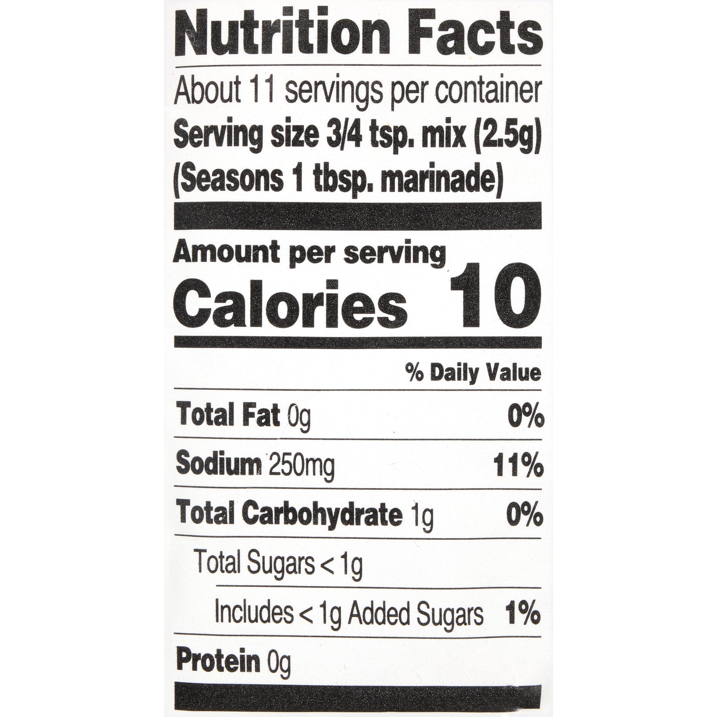 McCormick® Grill Mates® Smoky Applewood Marinade Mix 1 oz. Packet