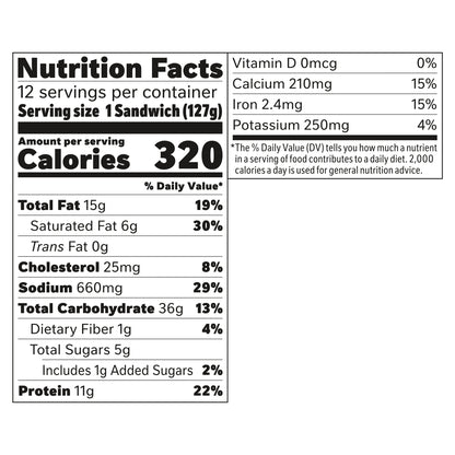 Hot Pockets Pepperoni Pizza Crispy Crust Halo Promo 12 pack 54 oz