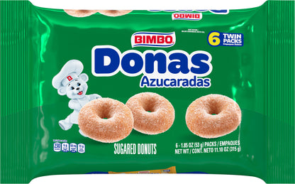 Bimbo Donas Azucaradas MP 6 Pack 11.10 Oz
