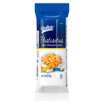 Marinela Pastisetas Butter Flavoured Cookies 10 ea