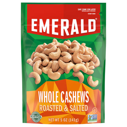 Emerald Roasted & Salted Whole Cashews 5 oz
