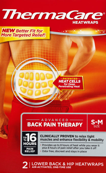 ThermaCare Heatwraps 2 ea