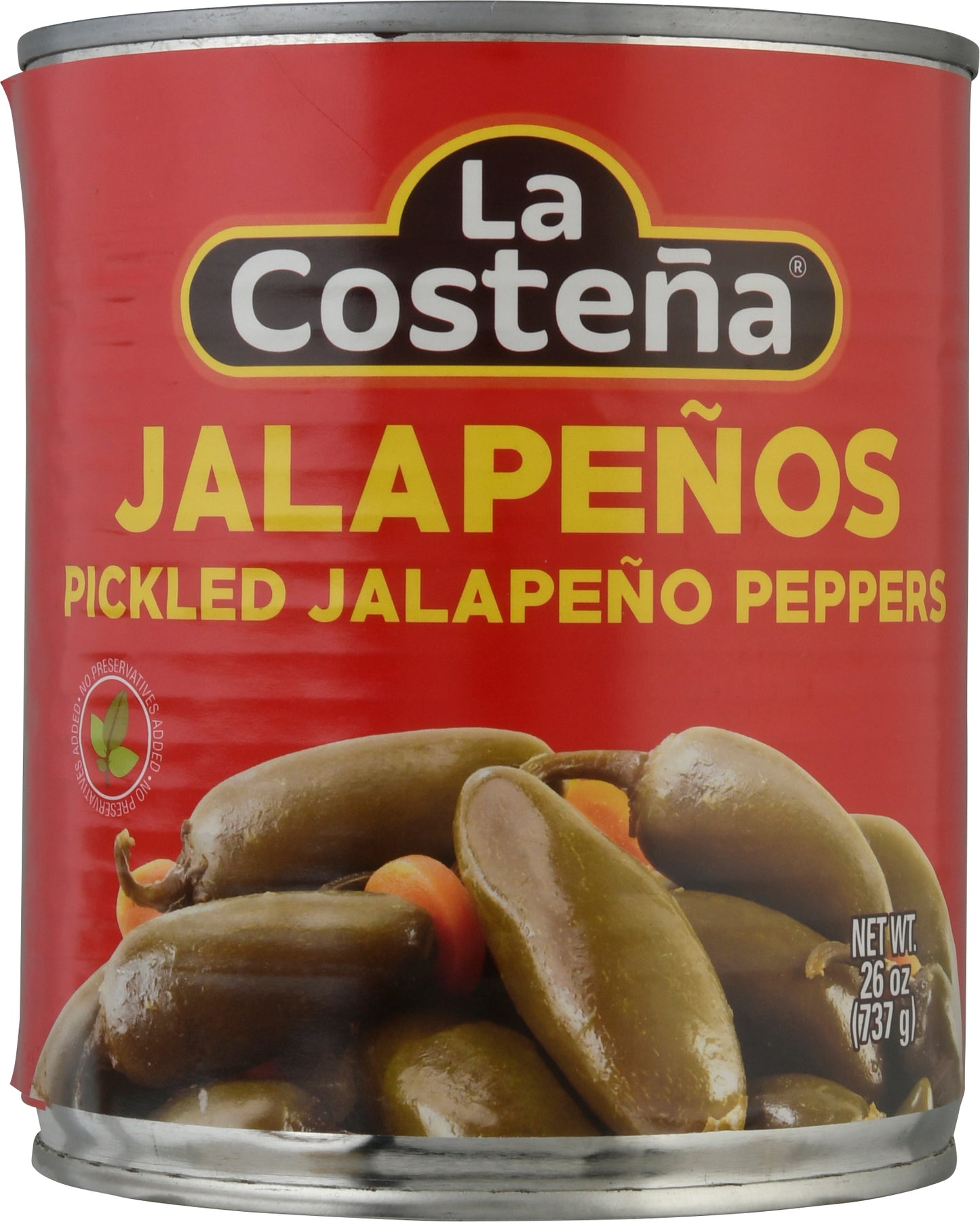 La Costena Pickled Jalapeno Peppers Jalapenos 26 oz