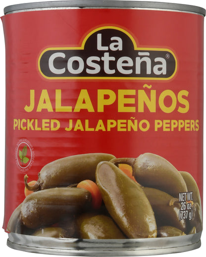 La Costena Pickled Jalapeno Peppers Jalapenos 26 oz