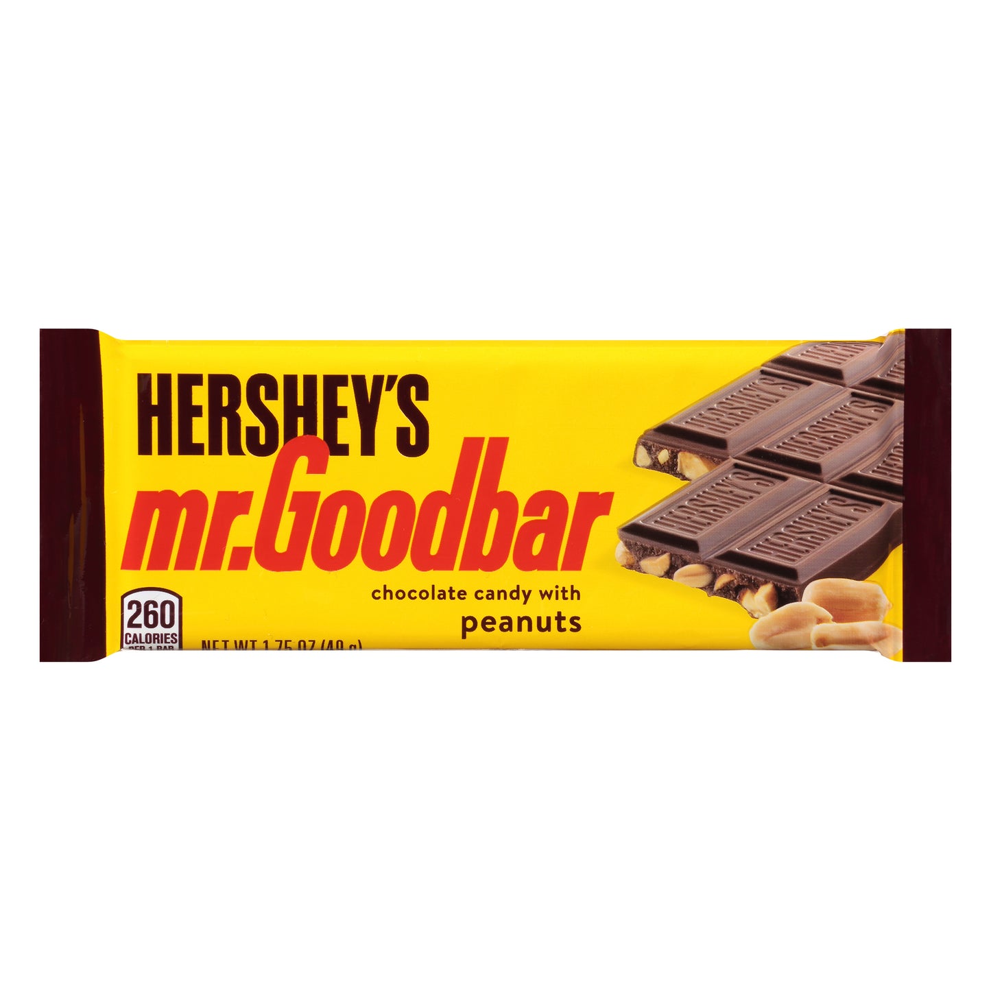 Mr Goodbar Chocolate Candy with Peanuts 1.75 oz