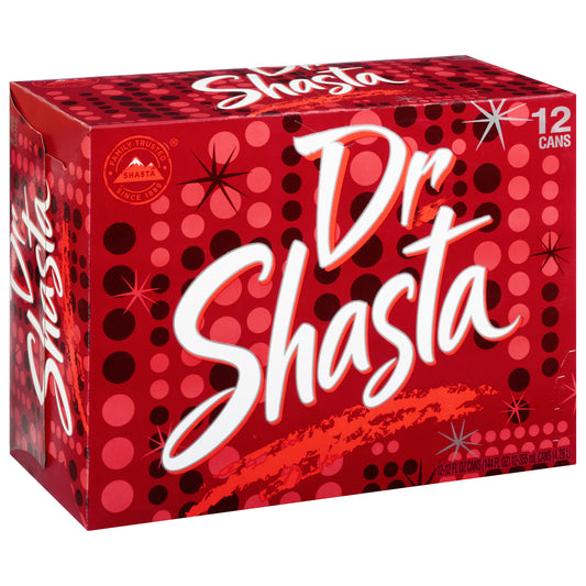 Dr Shasta 12 Pack Soda 12 - 12 fl oz Cans