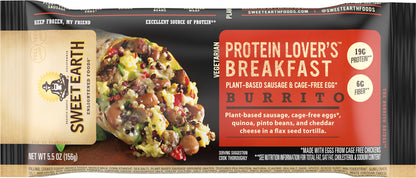 Sweet Earth Protein Lovers Breakfast Burrito Film 5.5 oz