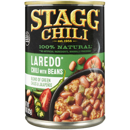 Stagg® Chili Laredo® Chili with Beans 15 oz. Pull-Top Can