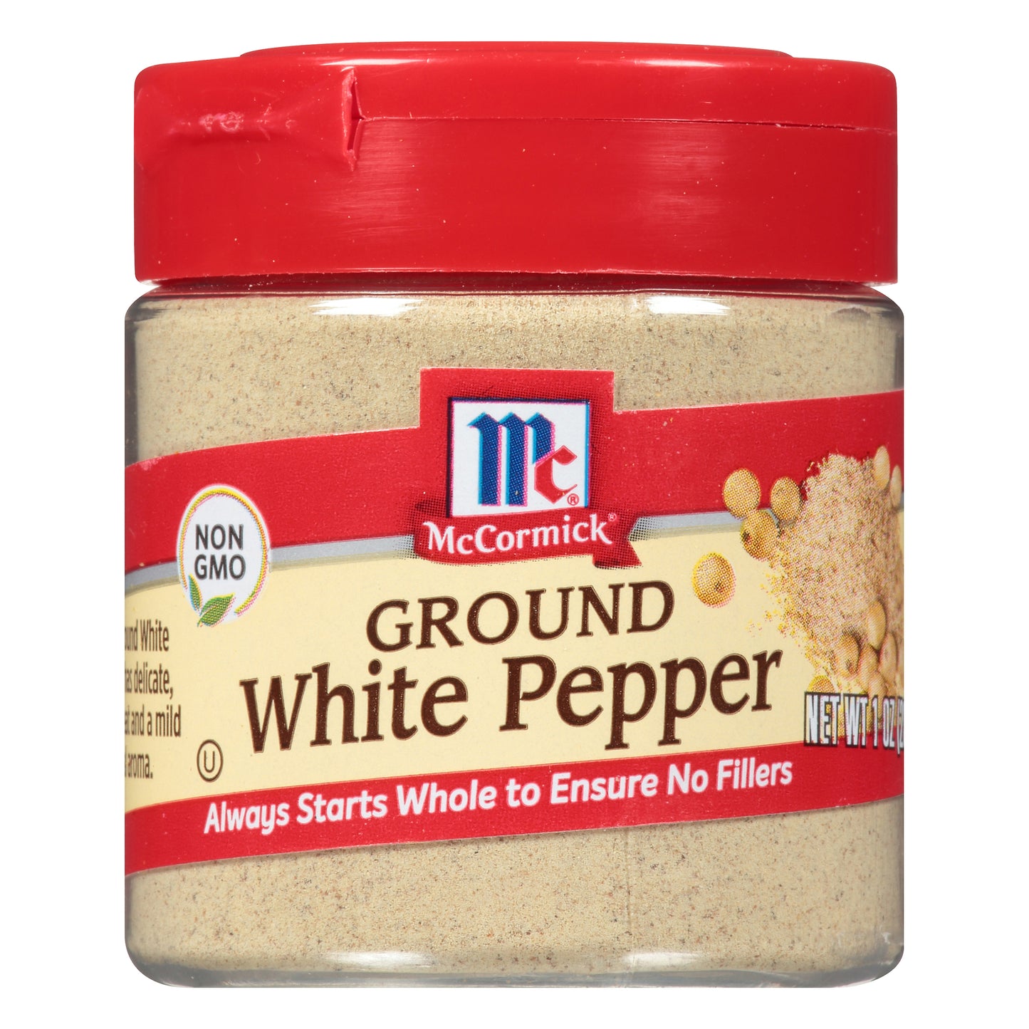 McCormick® Ground White Pepper 1 oz. Shaker