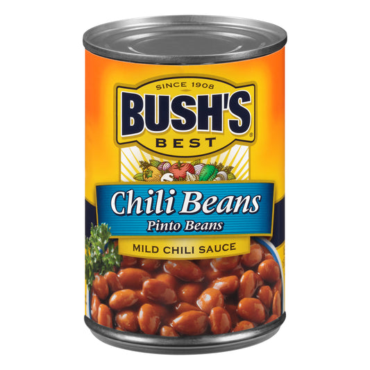 Bush's Best® Chili Beans Pinto Beans in a Mild Chili Sauce 16 oz. Can
