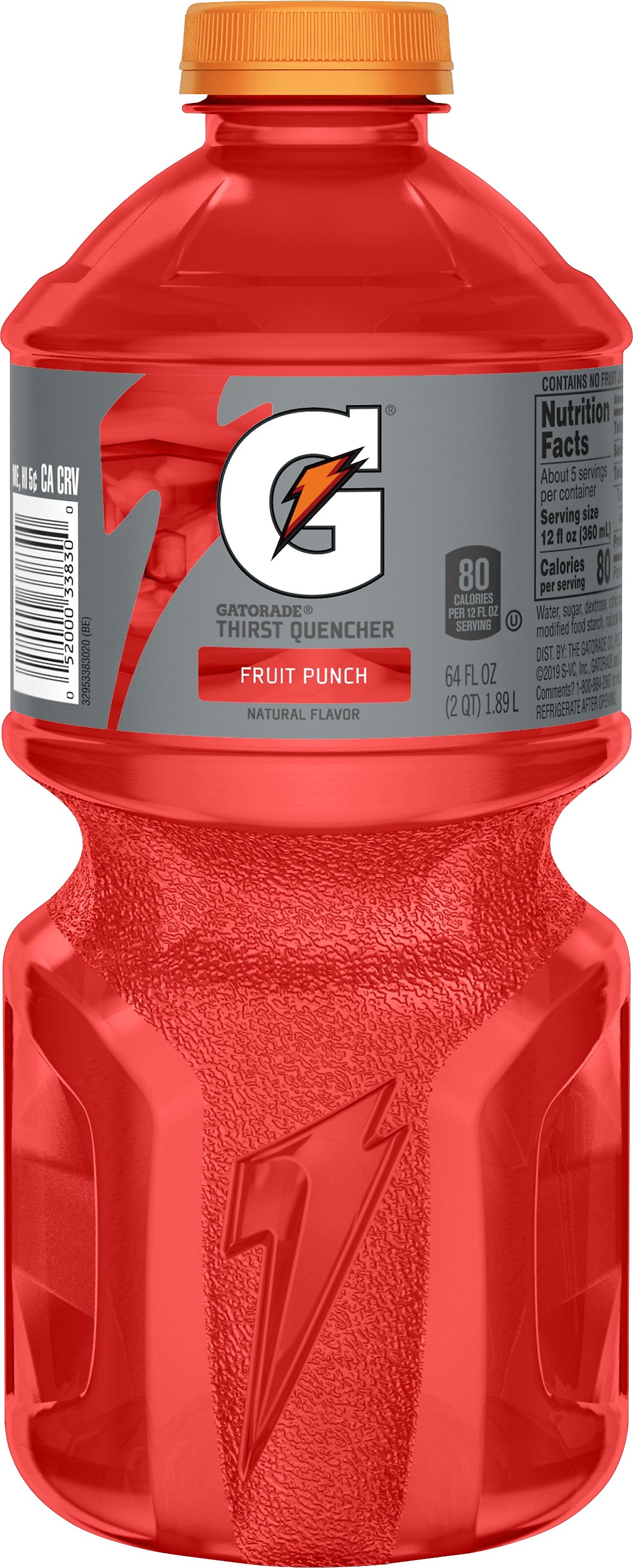 Gatorade Fruit Punch Thirst Quencher 64 oz