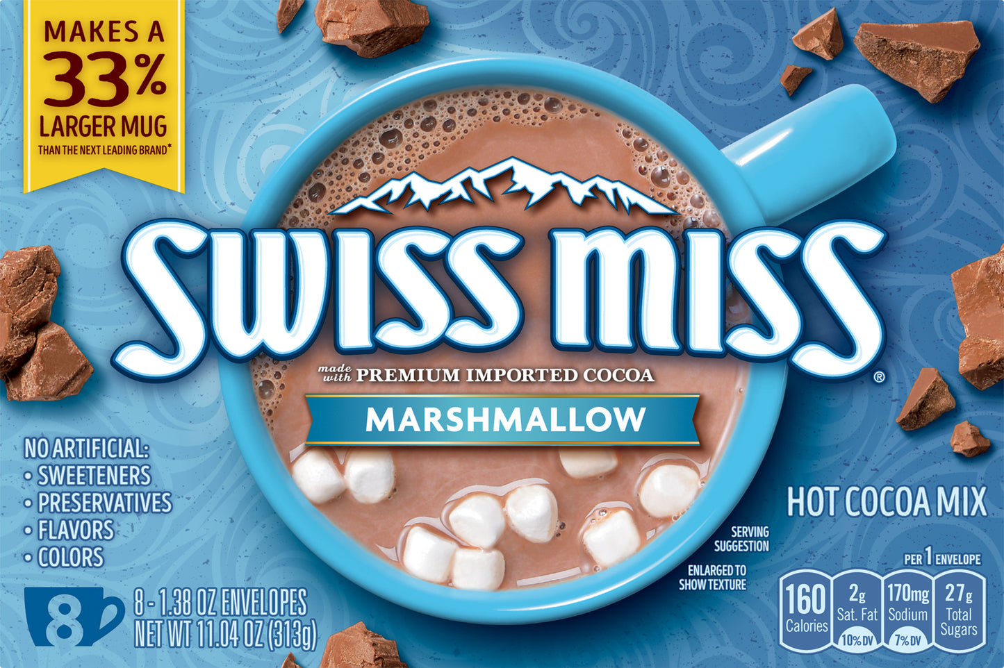 Swiss Miss 8 Pack Marshmallow Hot Cocoa Mix 8 ea