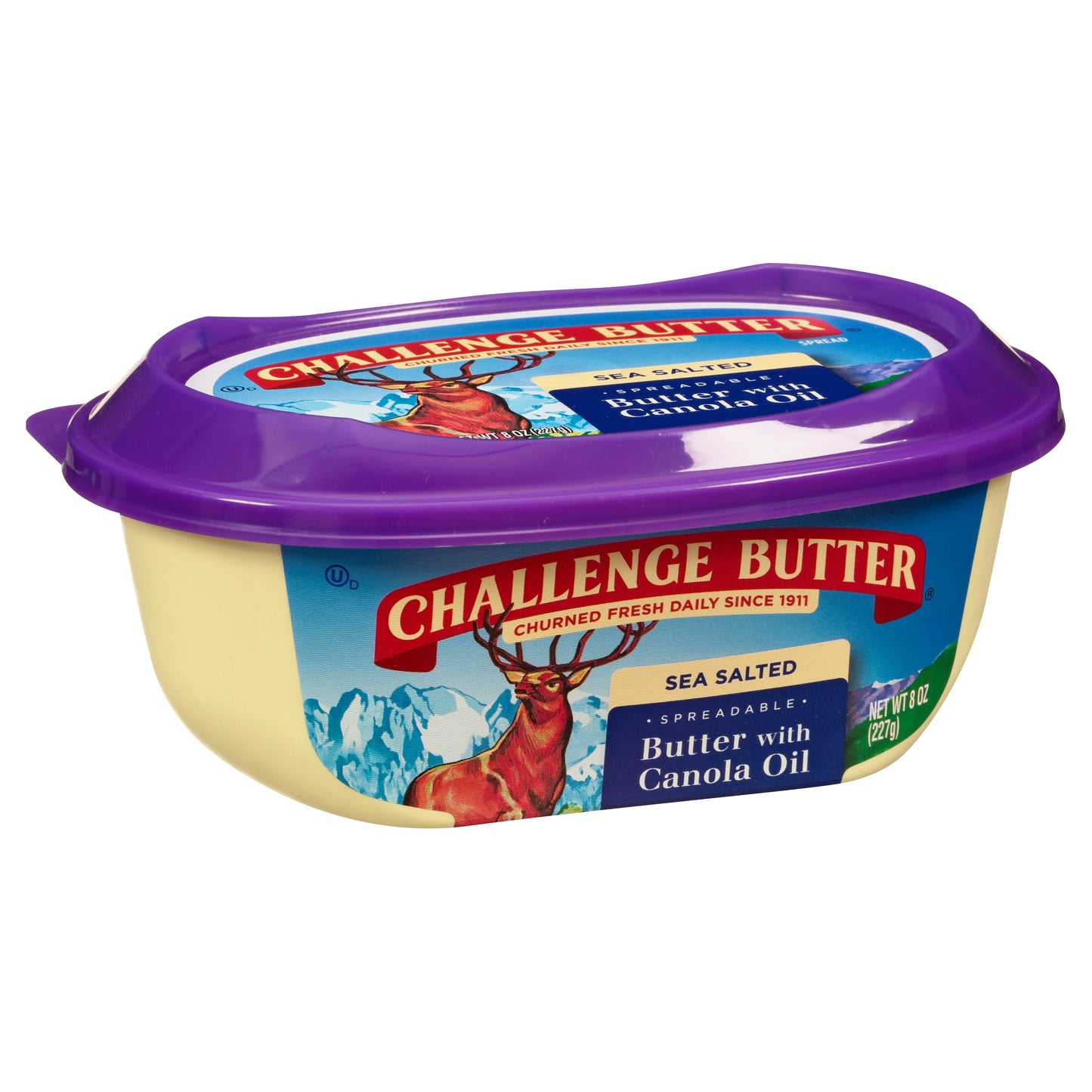 Challenge Butter Spreadable With Canola Oil Sea Salted Butter 8 oz