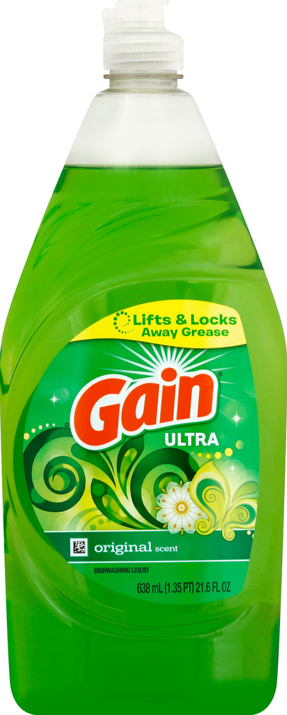Gain Dishwashing Liquid 21.6 oz
