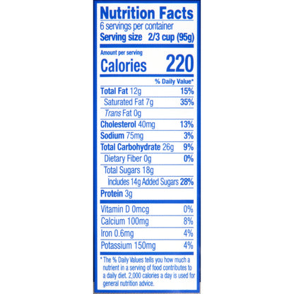 Lactaid® Cookies & Cream 100% Lactose Free Ice Cream 1 qt. Tub