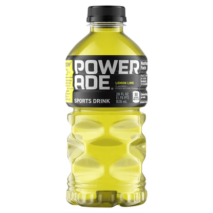 POWERADE Lemon Lime Bottle, 28 fl oz