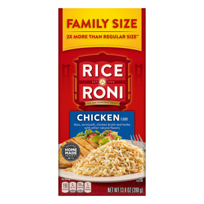 Rice A Roni Family Size Chicken Flavor Food Mix 13.8 oz