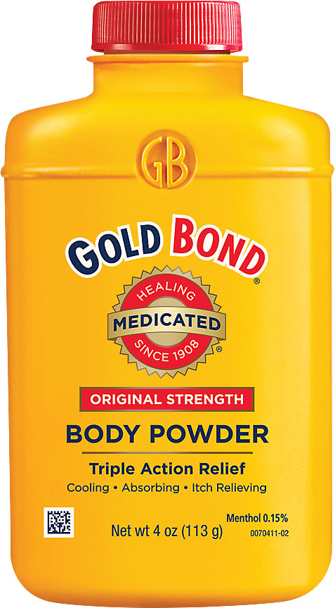 Gold Bond Medicated Original Strength Body Powder 4 oz