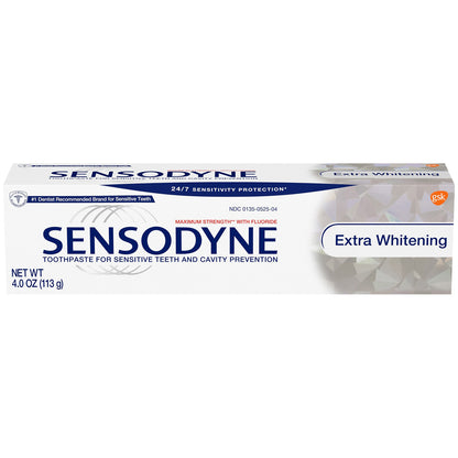 Sensodyne Extra Whitening Sensitive Teeth Whitening Toothpaste - 4 Ounces