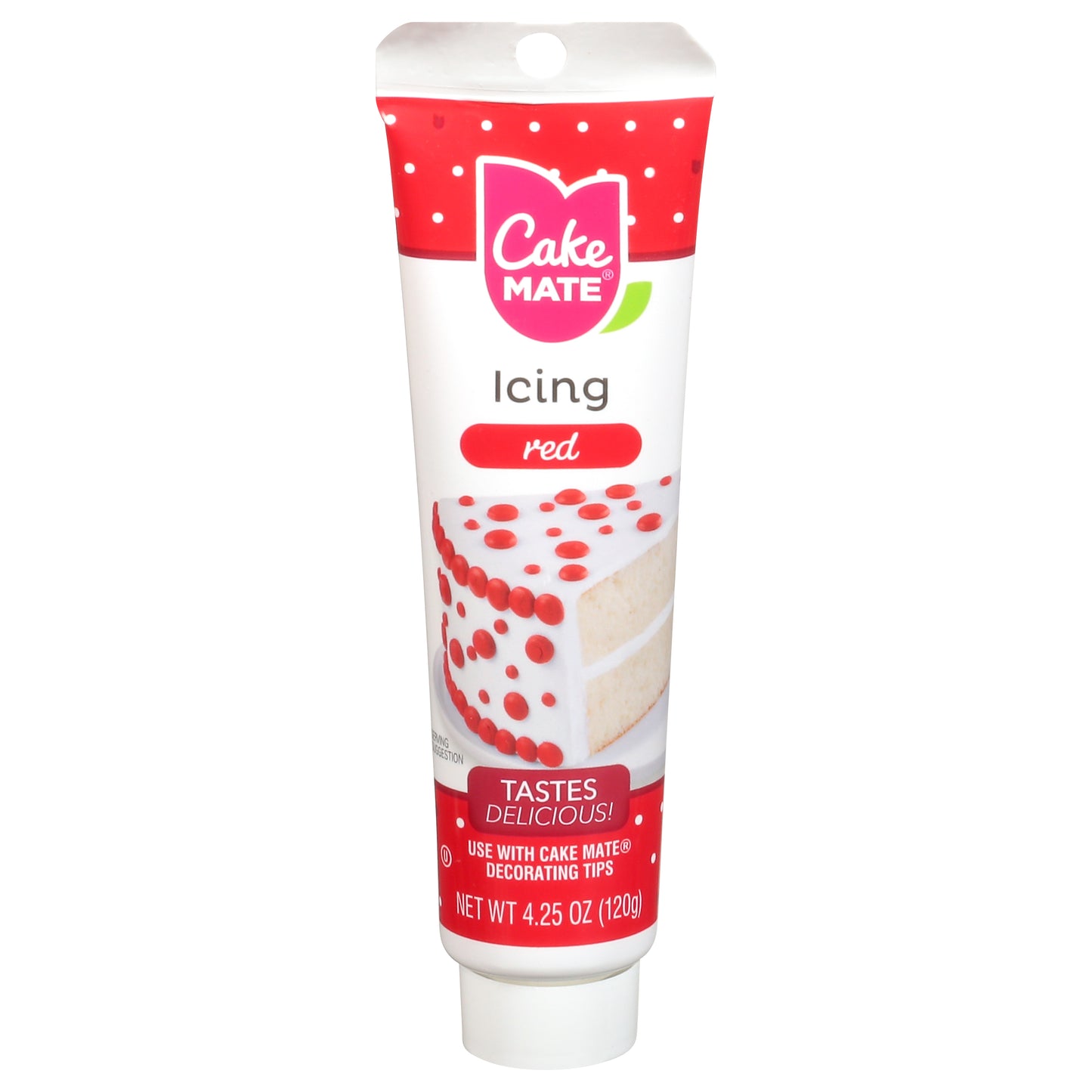 Cake Mate Red Icing 4.25 oz