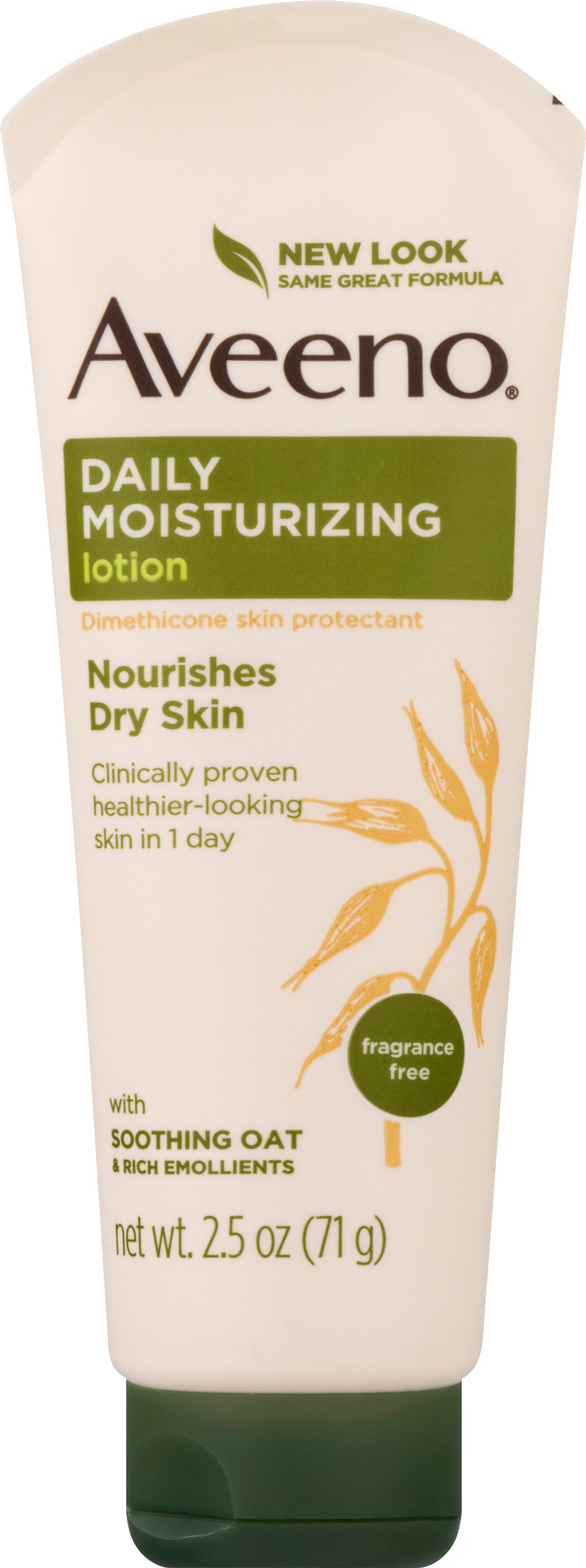 Aveeno With Soothing Oat & Rich Emollients Daily Moisturizing Moisturizing Lotion 2.5 oz
