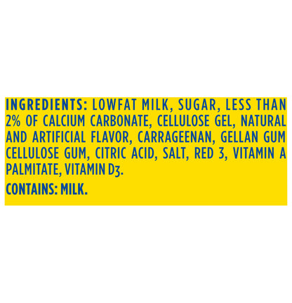 Nesquik Lowfat Strawberry Milk 14 oz Bottle