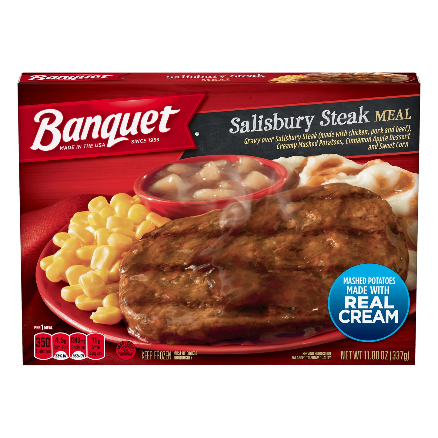 Banquet Salisbury Steak Meal 11.88 oz