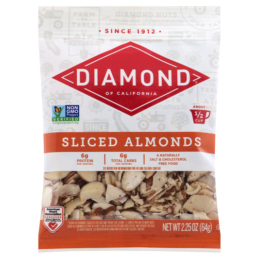 Diamond Sliced Almonds 2.25 oz