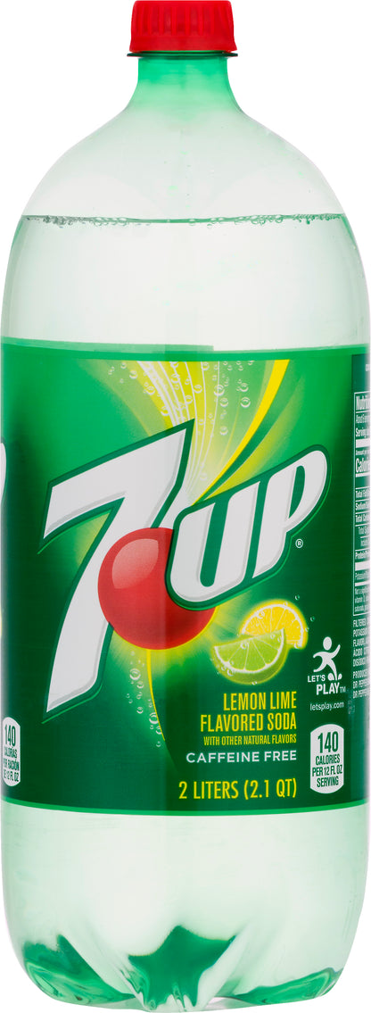 7 UP Lemon Lime Soda 2 lt
