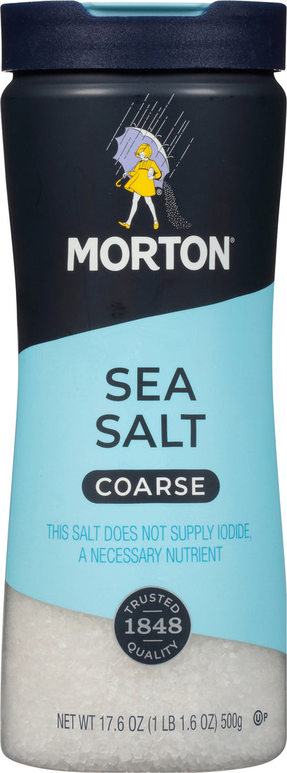 Morton Coarse Sea Salt 17.6 oz