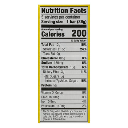Nature Valley Crispy Creamy Peanut Butter Chocolate Wafer Bars 5 - 1.3 oz Bars