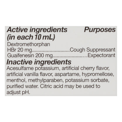 Diabetic Tussin Cough & Chest Congestion DM 4 fl oz