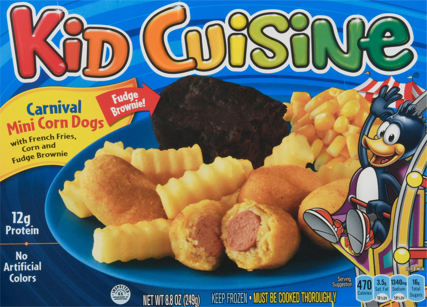 Kid Cuisine Carnival Mini Mini Corn Dogs 8.8 oz