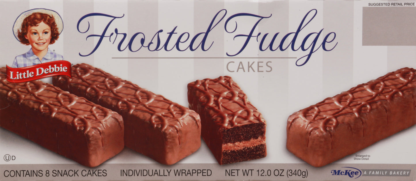 Little Debbie Frosted Fudge Cakes 8 ea