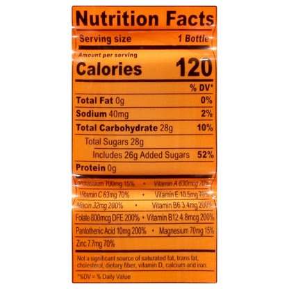 Body Armor Orange Mango Super Drink 16 oz
