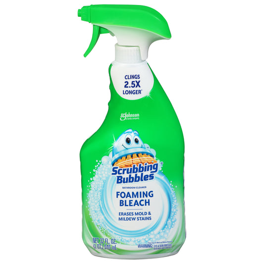 Scrubbing Bubbles Foaming Bleach Bathroom Cleaner 32 fl oz Bottle