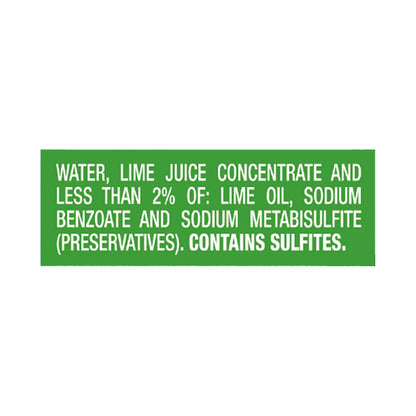 ReaLime 100% Lime Juice 15 fl oz Bottle