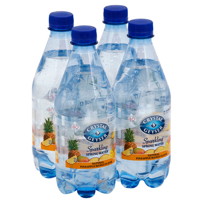 Crystal Geyser Sparkling Spring Water 4 ea