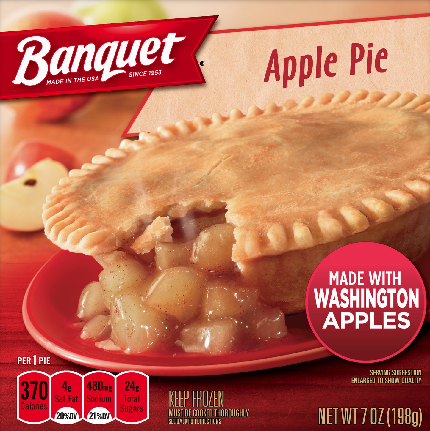 Banquet Apple Pie 7 oz