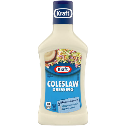 Kraft Coleslaw Dressing, 16 fl oz Bottle