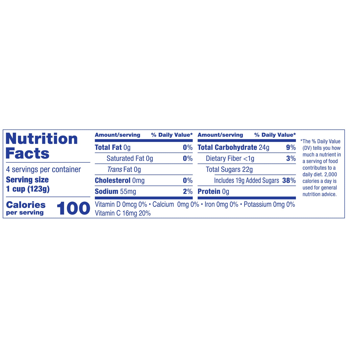 DOLE® Fruit Bowls® Gel Mandarins in Orange Flavored Gel 4-4.3 oz. Cups