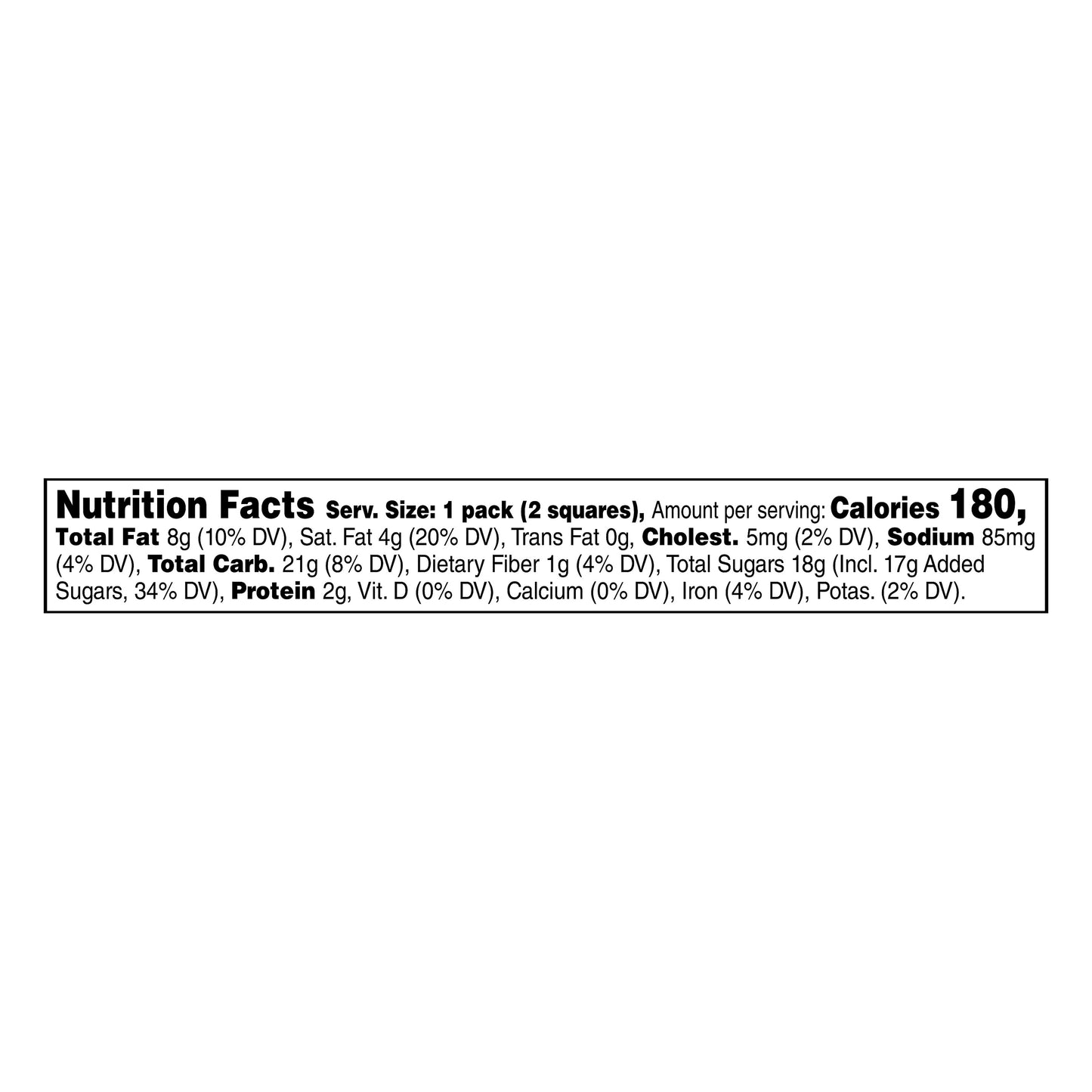 Snickers Peanut Brownie Squares 1.2 oz