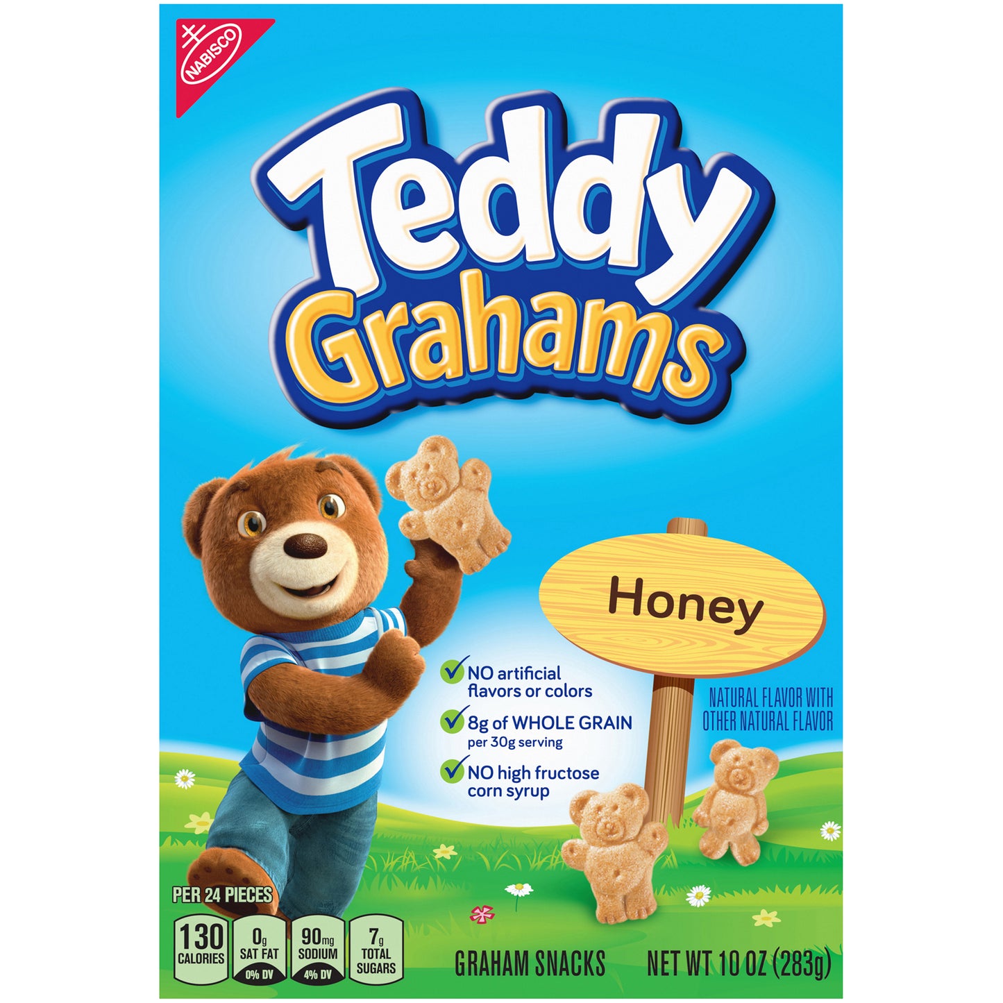 Nabisco Teddy Grahams Honey Graham Snacks 10 oz. Box