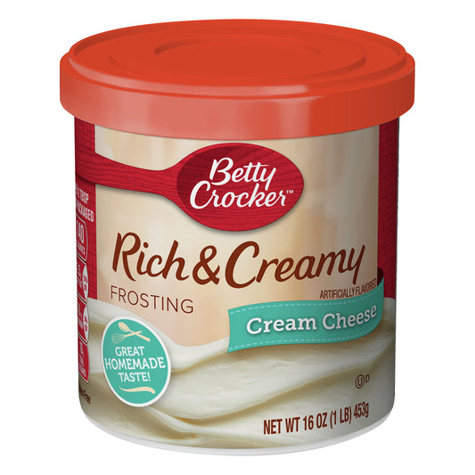 Betty Crocker Rich & Creamy Cream Cheese Frosting 16 oz