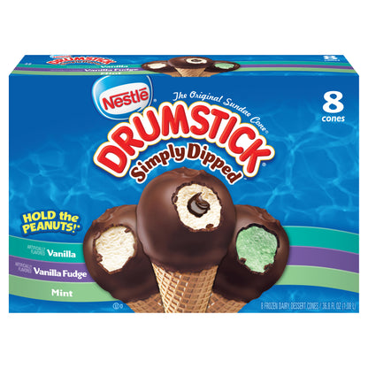 Drumstick Frozen Dairy Dessert Cones 8 ea