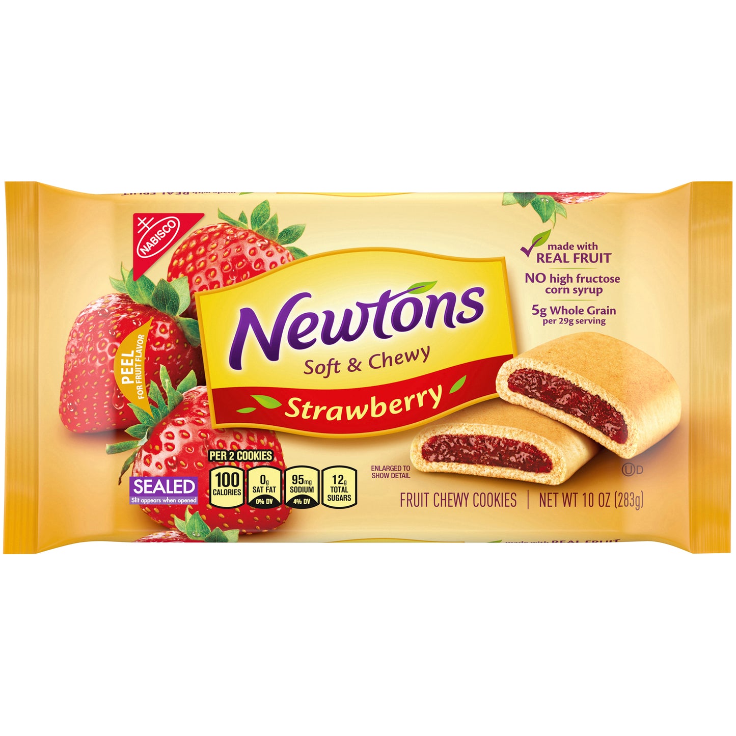 Nabisco Newtons Strawberry Fruit Chewy Cookies 10 oz. Pack