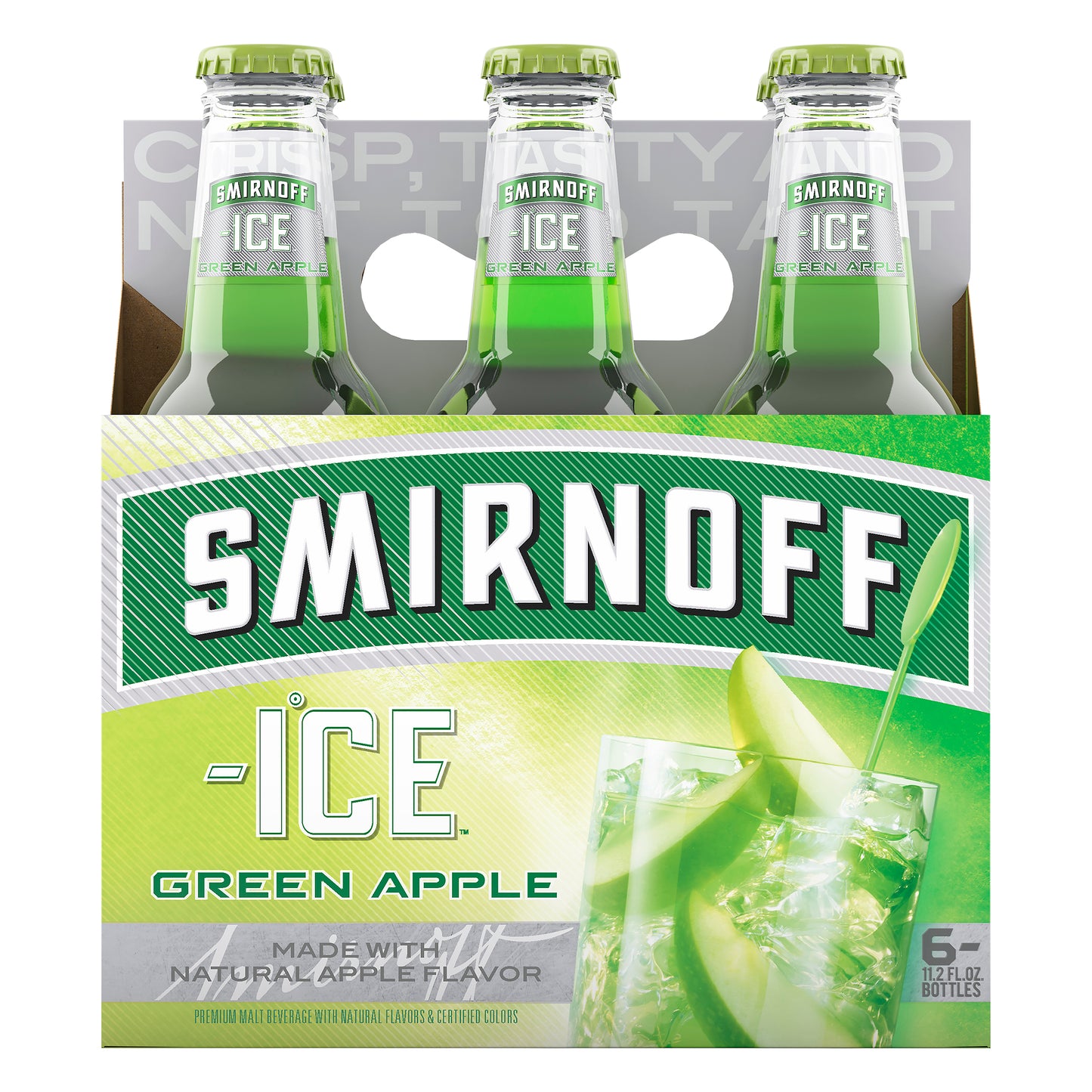 Smirnoff Ice Green Apple Malt Beverage 6 ea