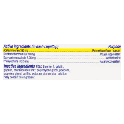 Vicks NyQuil Max Strength Severe Cold & Flu 24 Liquicaps