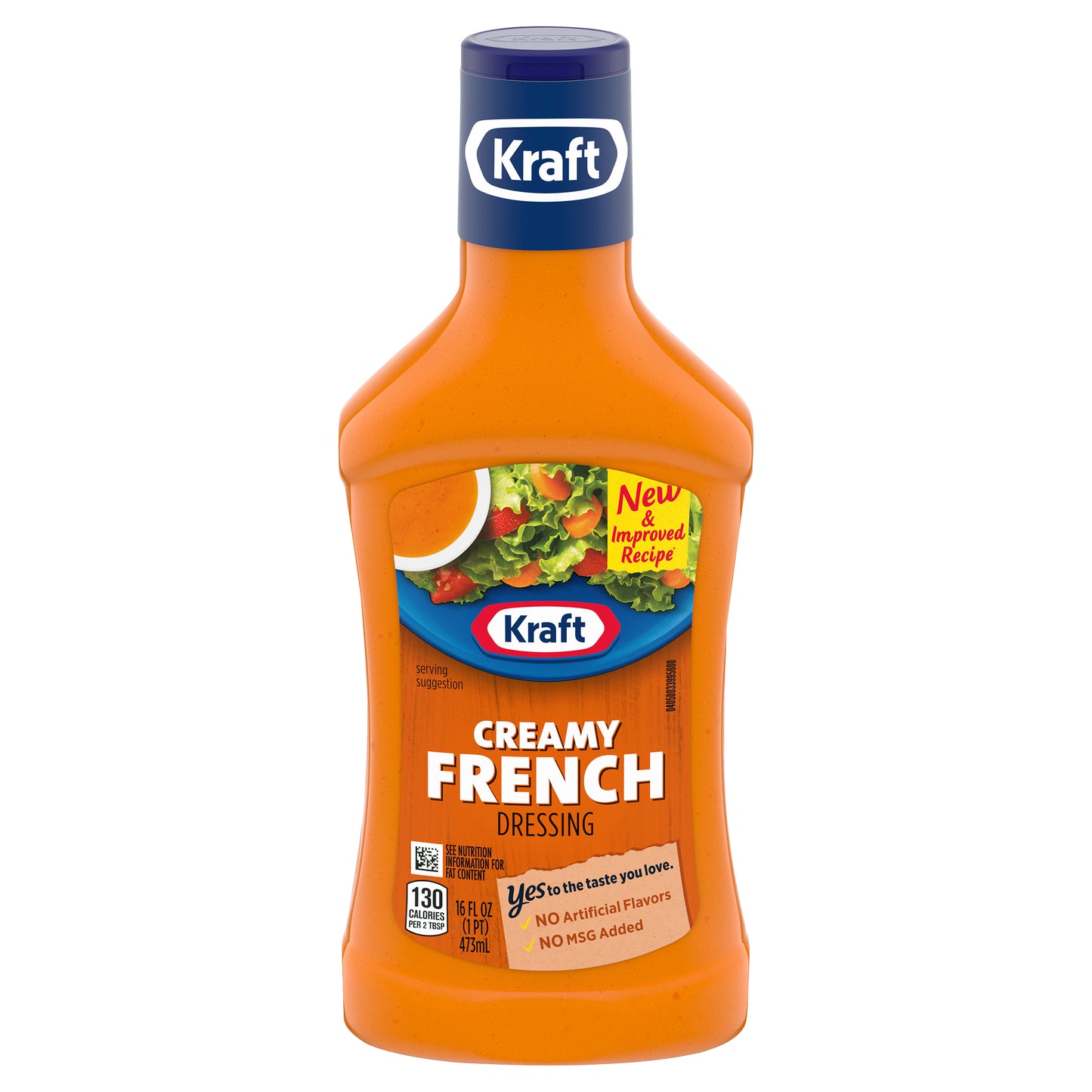 Kraft Creamy French Dressing 16 fl. oz. Bottle