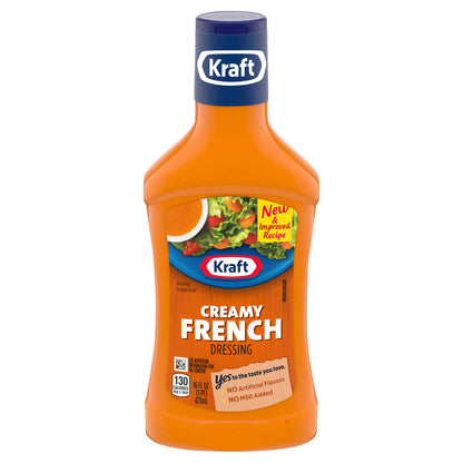 Kraft Creamy French Dressing 16 fl. oz. Bottle